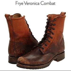 Frye Veronica Combat Boots